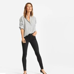 Everlane Stretch Black Jeans